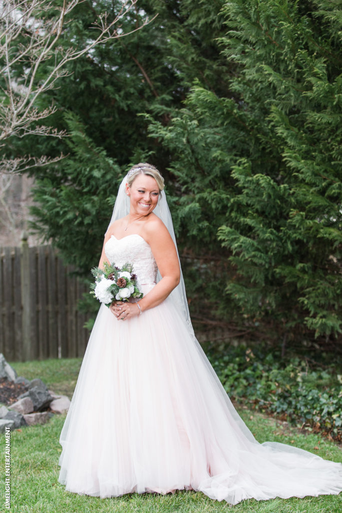 free flowing wedding dress